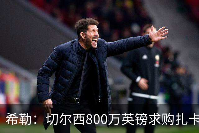 希勒：切尔西800万英镑求购扎卡太离谱，上赛季他是英超最佳之一